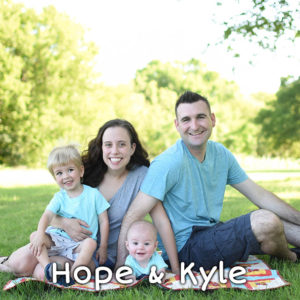Past adoptive family - Hope and Kyle