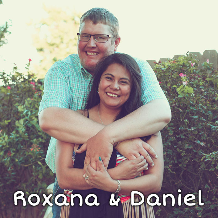 Past adoptive family - Roxana and Daniel