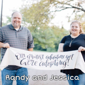 Past adoptive family - Randy and Jessica